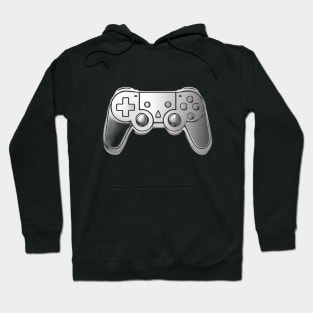 Shiny Game Controller Emblem No. 556 Hoodie